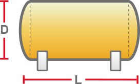 Horizontal Cylindrical Tank