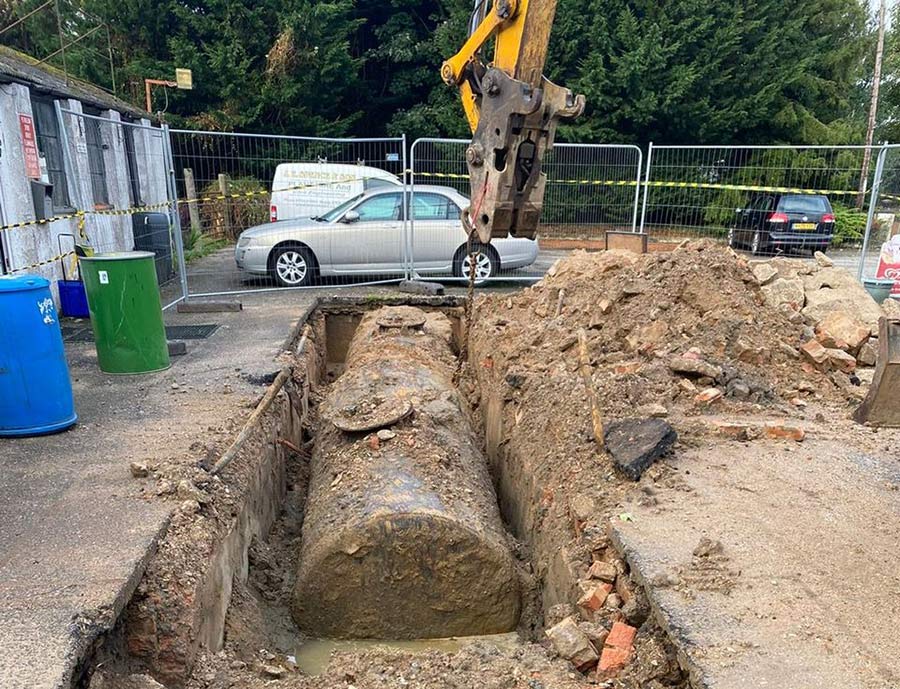 Underground Fuel Tank Removal